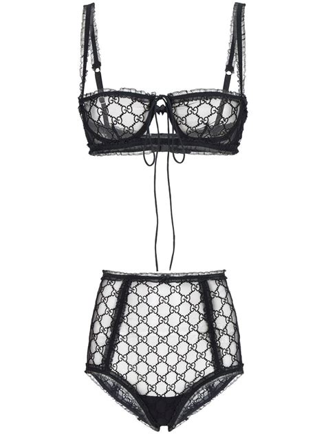 gucci lace bra|Gucci panties price.